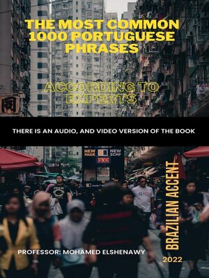 cover image of The Most Common 1000 Portuguese Phrases "According to Experts"